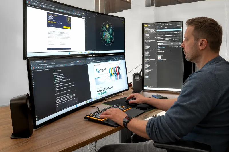 Kinetics Line technical and digital operations workstation